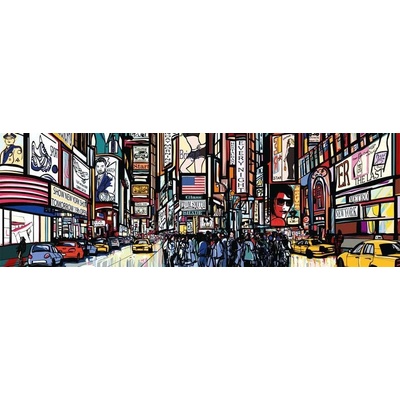 040 Samolepící fototapeta do kuchyně - Times square, 180 x 60 cm