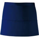 Premier Zástěra Colours PR 155 do pasu s kapsou krátká COT-39015500299 Černá