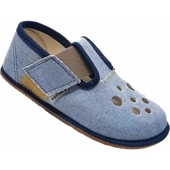 Pegres Barefoot papuče BF03 modrá