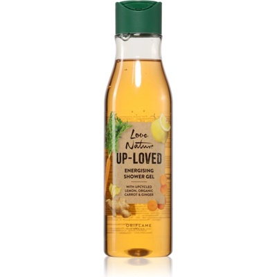 Love Nature Up-Loved Upcycled Lemon & Organic Carrot & Ginger енергизиращ душ-гел 250ml