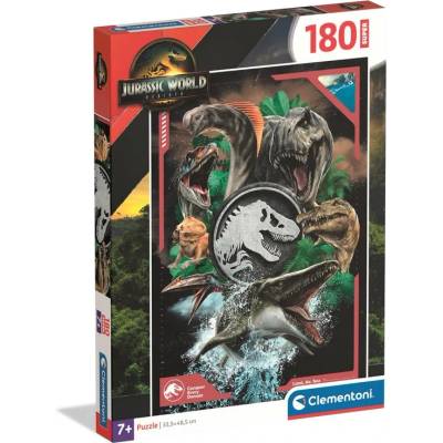 Clementoni - Puzzle Jurrasic World - 180 piese