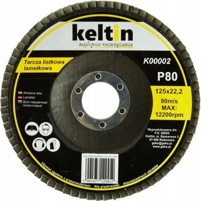 Keltin Lamelový brúsny kotúč 125 mm K00004