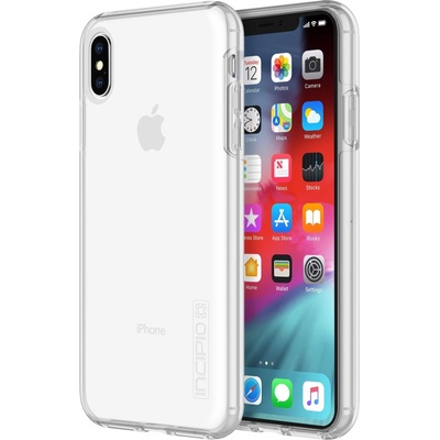 Incipio DualPro Case - удароустойчив хибриден кейс за iPhone XS Max (прозрачен)