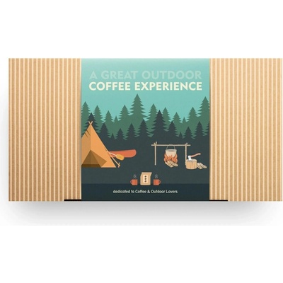 Grower's Cup The Brew Company dárkové balení kávy Outdoor 10 ks x 300 ml