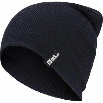 Jack Wolfskin RIB Unisex zimní čepice tmavě modrá