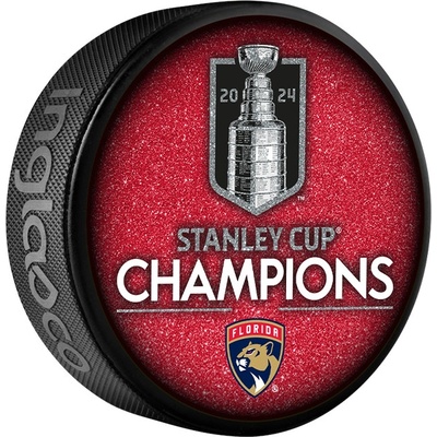 Fanatics Puk Florida Panthers 2024 Stanley Cup Champions Special Edition Glitter Puck