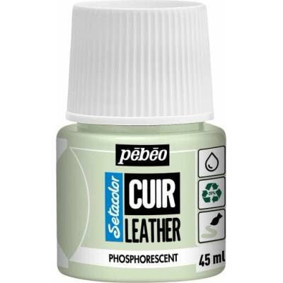 Pebeo Setacolor effect farba na kožu 45 ml fosforeskujúca
