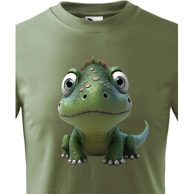 dětské triko dinosaurus Military 69