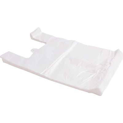 HDPE taška 8kg 30+16x52/100 ks biela