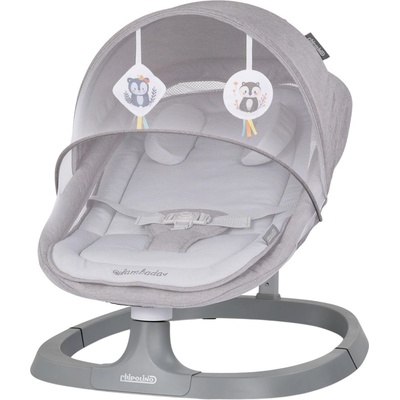 Chipolino Детски електрически шезлонг Chipolino - Lambada, облак (LSHLA0252CL)