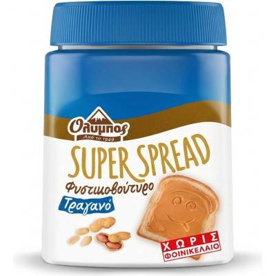 Olympos arašidové maslo chrumkavé bez palmového oleja 350 g