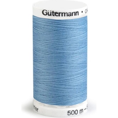 Polyesterové nitě návin 500 m Gütermann, střední, 143 Placid Blue