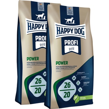Happy Dog Profi Gold Power 26-20 2 x 20 kg