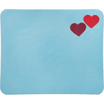 Vylen Barevná nástěnka se srdíčkem Světle modrá 660 x 805 mm