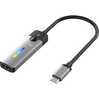 j5create Адаптер j5create JCA157, USB-C мъжко - HDMI 2.1 женско, 8K (J5-JCA157)