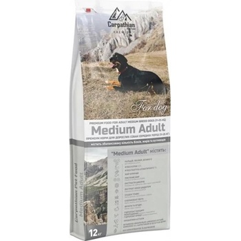 Carpathian Pet Food Carpathian Premium Dog Medium Adult - суха храна за подрастващи кученца от средни породи с пилешко месо, 3 кг - Украйна