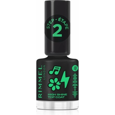 Rimmel SuperGel lak na nechty odtieň 001 Top Coat 12 ml