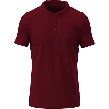 Stedman stretch polo st9640 / Мъжка еластична поло тениска - бордо l (st9640bodl)