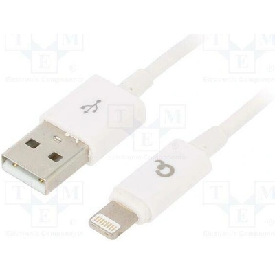Gembird CC-USB2R-AMLM-1M-W USB 2.0 / lightning, 1m, bílý