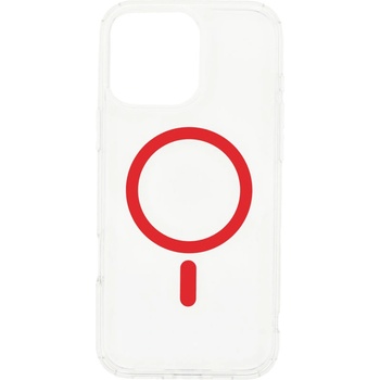 DVICED Magsafe калъф от Dviced за iPhone 16 Pro прозрачен, червен (DV511021)