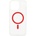 DVICED Magsafe калъф от Dviced за iPhone 16 Pro прозрачен, червен (DV511021)