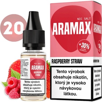 Aramax Salt Raspberry Straw 10 ml 20 mg