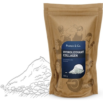 Protein&Co. Hydrolyzovaný kolagen 500 g