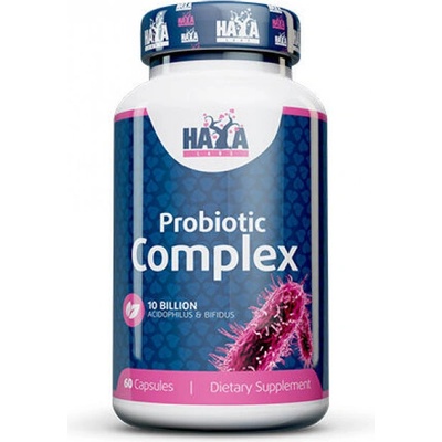 Haya Labs 10 Bilion Acidophilus & Bifidus probiotic complex 60 kapslí