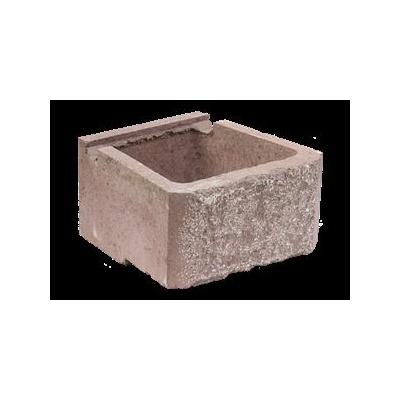 CUP STONE velký RUSTIK Hnědý