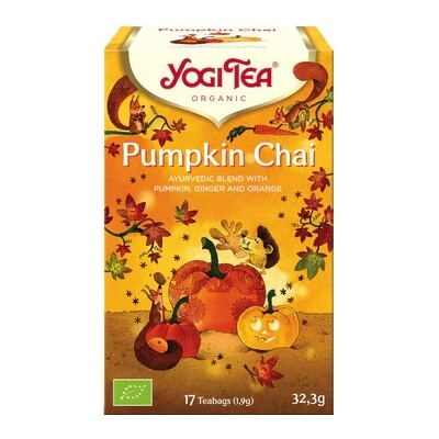 YOGI TEA Chai BIO Čaj Tekvicový 17 x 1.9 g