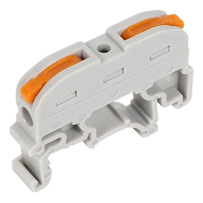 ELMARK КЛЕМА ЗА din ШИНА 1 ВХОД/1 ИЗХОД 4mm2 (31038)