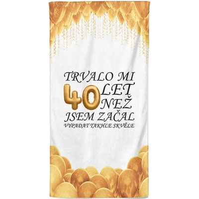 Impar Osuška 140 x 70 cm - Trvalo mi 40 let