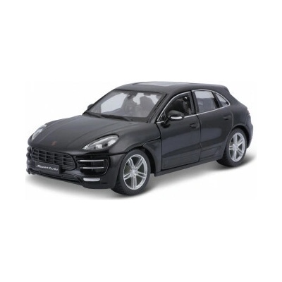 Bburago Autá HOBBY Porsche Macan čierna 1:24