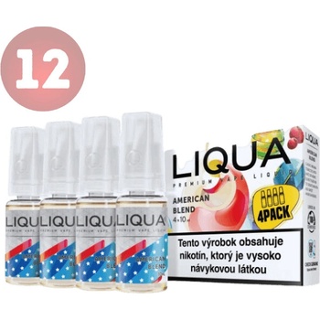 Ritchy Liqua Elements 4Pack American Blend 4 x 10 ml 12 mg