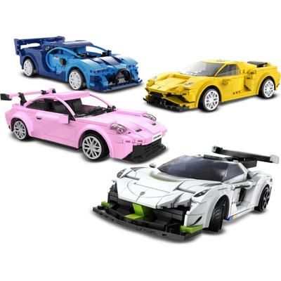 Set 4 stavebnic RC aut - 1216 dílků IQ models - RC_319958