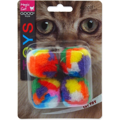 Magic Cat míček plyšový 3,75 cm 4 ks – Zboží Dáma