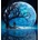 Norimpex - Puzzle Diamant painting: Moon over the lake 30x40 cm - 1 - 39 piese