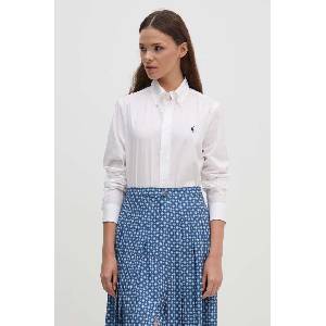 Ralph Lauren риза дамска от памук с еластан (211941509) - answear - 342,07 лв