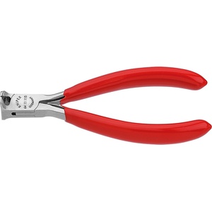 KNIPEX Клещи резачки челни за електроника 115 мм с пластмасова дръжка тип 2 knipex 08127 (64 11 115)