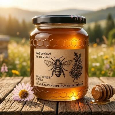 Golden Leaf Med květový 980 g