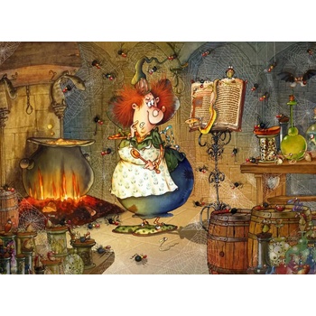 Image 1 of Grafika - Puzzle François Ruyer - Witch - Kitchen - 2 000 piese