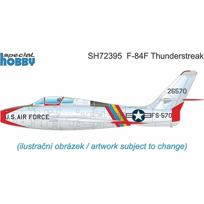 Special Hobby Republic F 84F Thunderstreak „US Swept wing Thunder“ 1:72