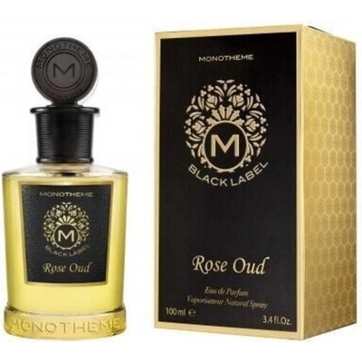 Monotheme Venezia black label Rose Oud parfumovaná voda unisex 100 ml