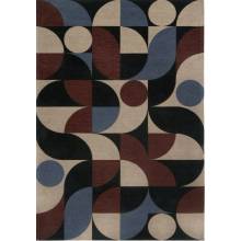 Carpet Decor Art Deco DECO Blue Copper