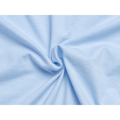 Brotex Jersey prestieradlo Exclusive svetlo modré 140x200