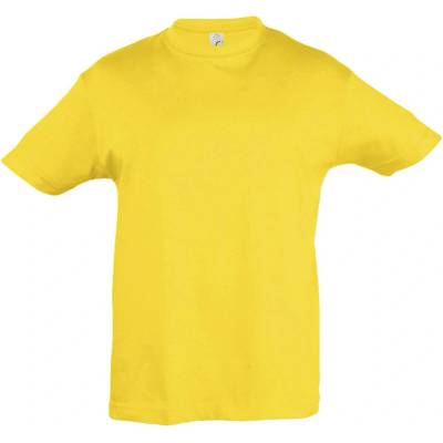 SOL's Collection Tričko Regent Kids, dětské, krátký rukáv COT25197021087-gold 10 roků Zlatá