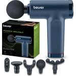 Beurer PowerReload Compact Massage Gun, professional trigger point massage for relaxation & recovery, powerful muscle massager with 5 attachments, 5 intensity levels, extremely quiet. - 10638 (10638)