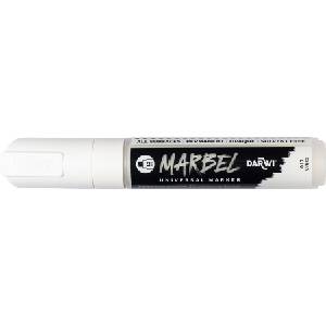 Darwi Marbel Химикал маркер 12 mm White N°010 1 бр (DA0222012010C)