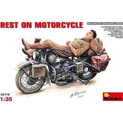 Miniart Rest on Motorcycle 1:35