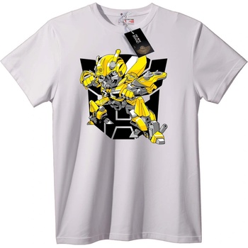 NOONEBRAND Тениска Bumblebee Робот - 6XL, White